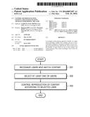 CONTROL METHOD OF PLAYING CONTENT AND CONTENT PLAYING APPARATUS PERFORMING     THE SAME diagram and image