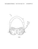 Eyewear Accommodating Headset With Audio Compensation diagram and image