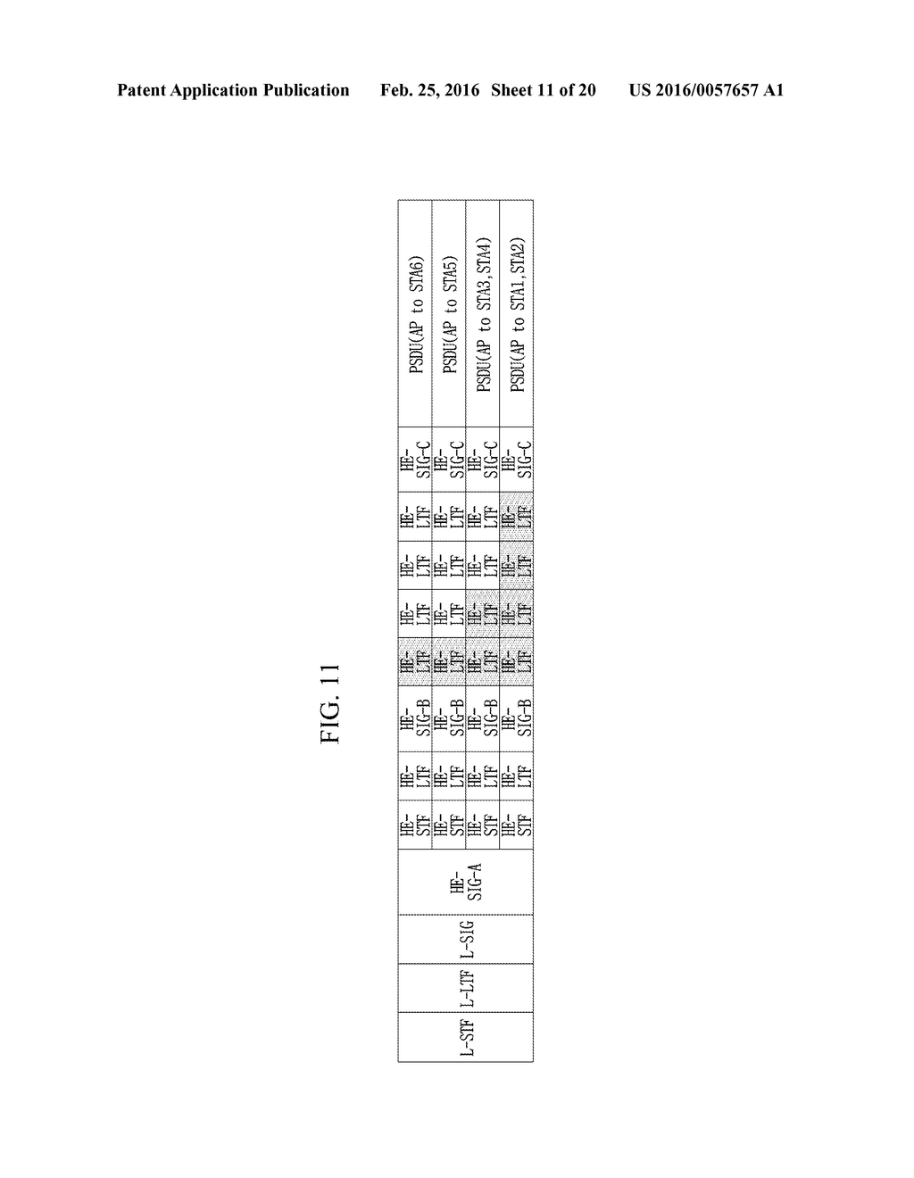 PHYSICAL LAYER PROTOCOL DATA UNIT FORMAT INCLUDING PADDING IN A HIGH     EFFICIENCY WIRELESS LAN - diagram, schematic, and image 12