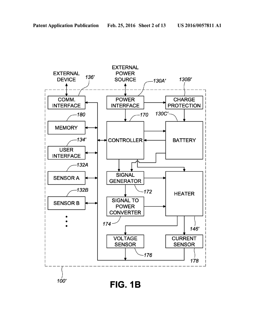 METHOD, SYSTEM AND DEVICE FOR CONTROLLING A HEATING ELEMENT - diagram, schematic, and image 03