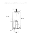 ELECTRIC CANDLE WITH ILLUMINATING PANEL diagram and image