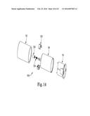 ELECTRIC CANDLE WITH ILLUMINATING PANEL diagram and image