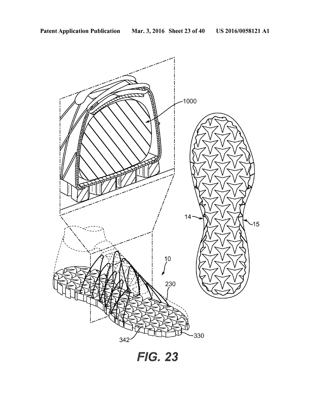 Auxetic Sole With Upper Cabling - diagram, schematic, and image 24