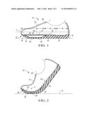 SOLE ASSEMBLY FOR AN ARTICLE OF FOOTWEAR WITH BOWED SPRING PLATE diagram and image