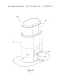 Subcutaneous sensor inserter and method diagram and image