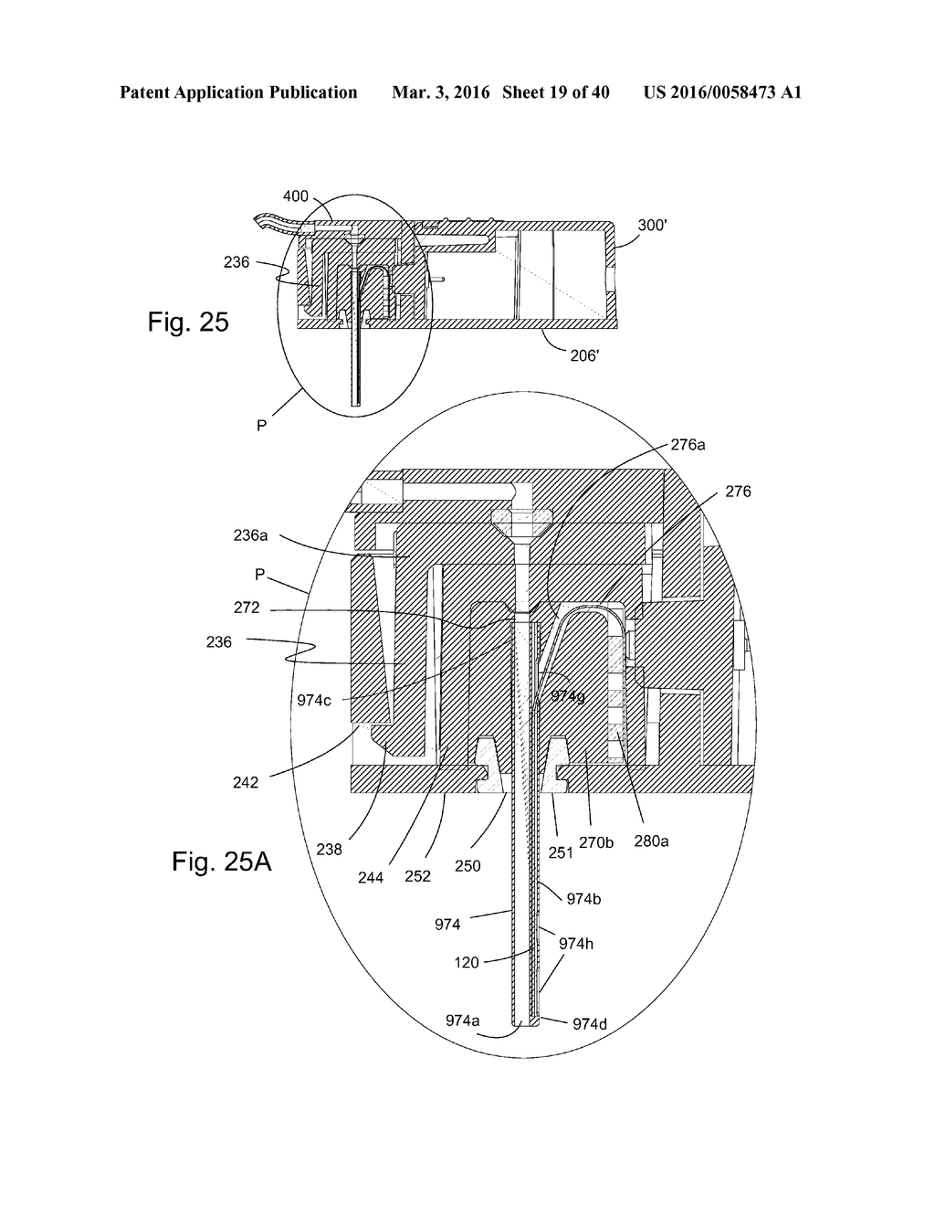 Subcutaneous sensor inserter and method - diagram, schematic, and image 20