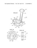 TIBIAL AUGMENTS FOR USE WITH KNEE JOINT PROSTHESES, METHOD OF IMPLANTING     THE TIBIAL AUGMENT, AND ASSOCIATED TOOLS diagram and image