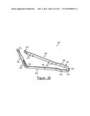 BARIATRIC CLAMP WITH SUTURE PORTIONS, MAGNETIC INSERTS AND CURVATURE diagram and image