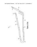 BARIATRIC CLAMP WITH SUTURE PORTIONS, MAGNETIC INSERTS AND CURVATURE diagram and image