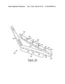 BARIATRIC CLAMP WITH SUTURE PORTIONS, MAGNETIC INSERTS AND CURVATURE diagram and image