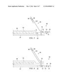 ABSORBENT ARTICLE WITH LEG CUFFS diagram and image