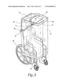 Protective Cover for Wheelchair User diagram and image