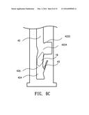 DISPOSABLE SAFETY ANESTHETIC SYRINGE AND THE NEEDLE HUB THERETO diagram and image