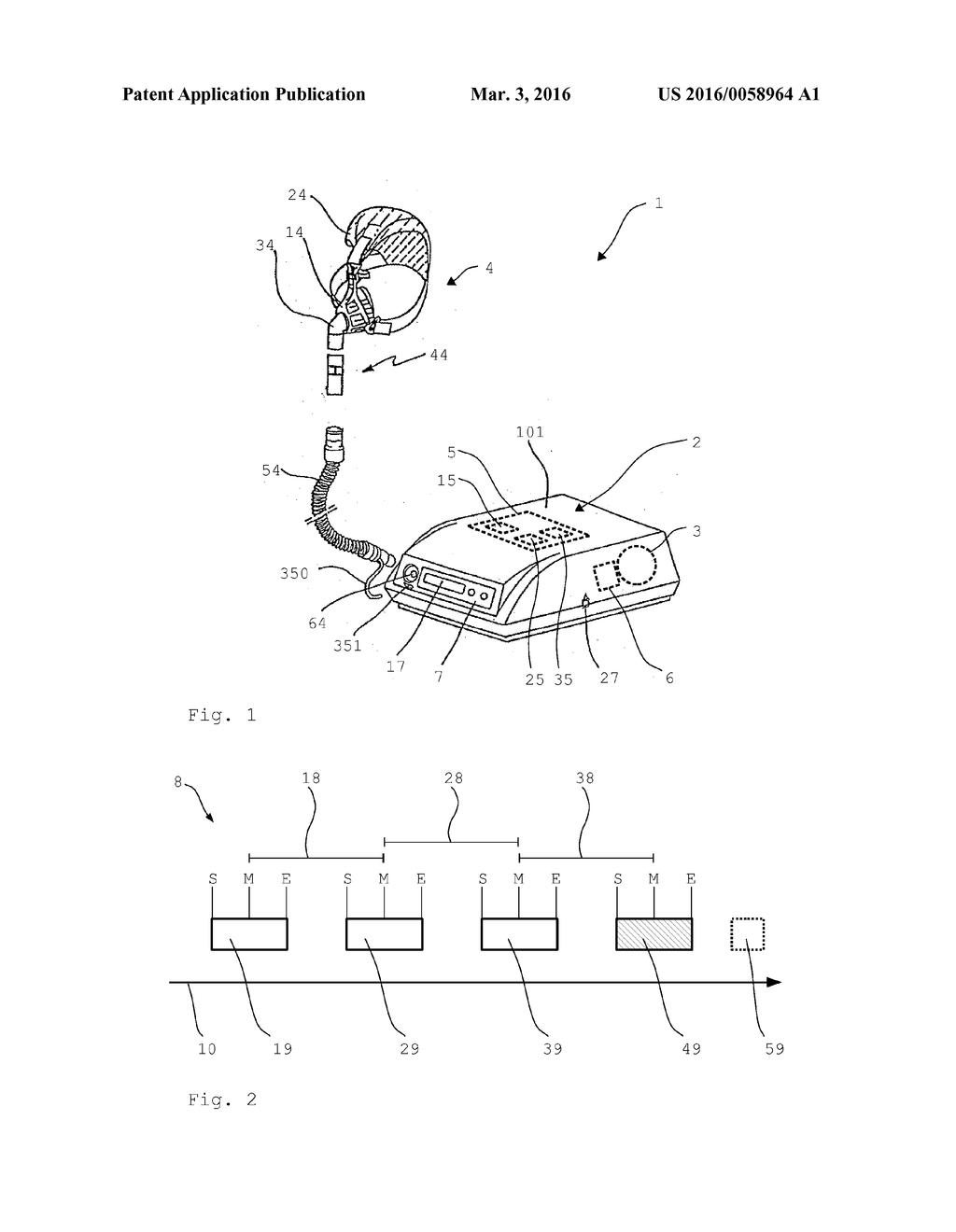 RESPIRATION DEVICE AND METHOD FOR A RESPIRATION DEVICE - diagram, schematic, and image 02