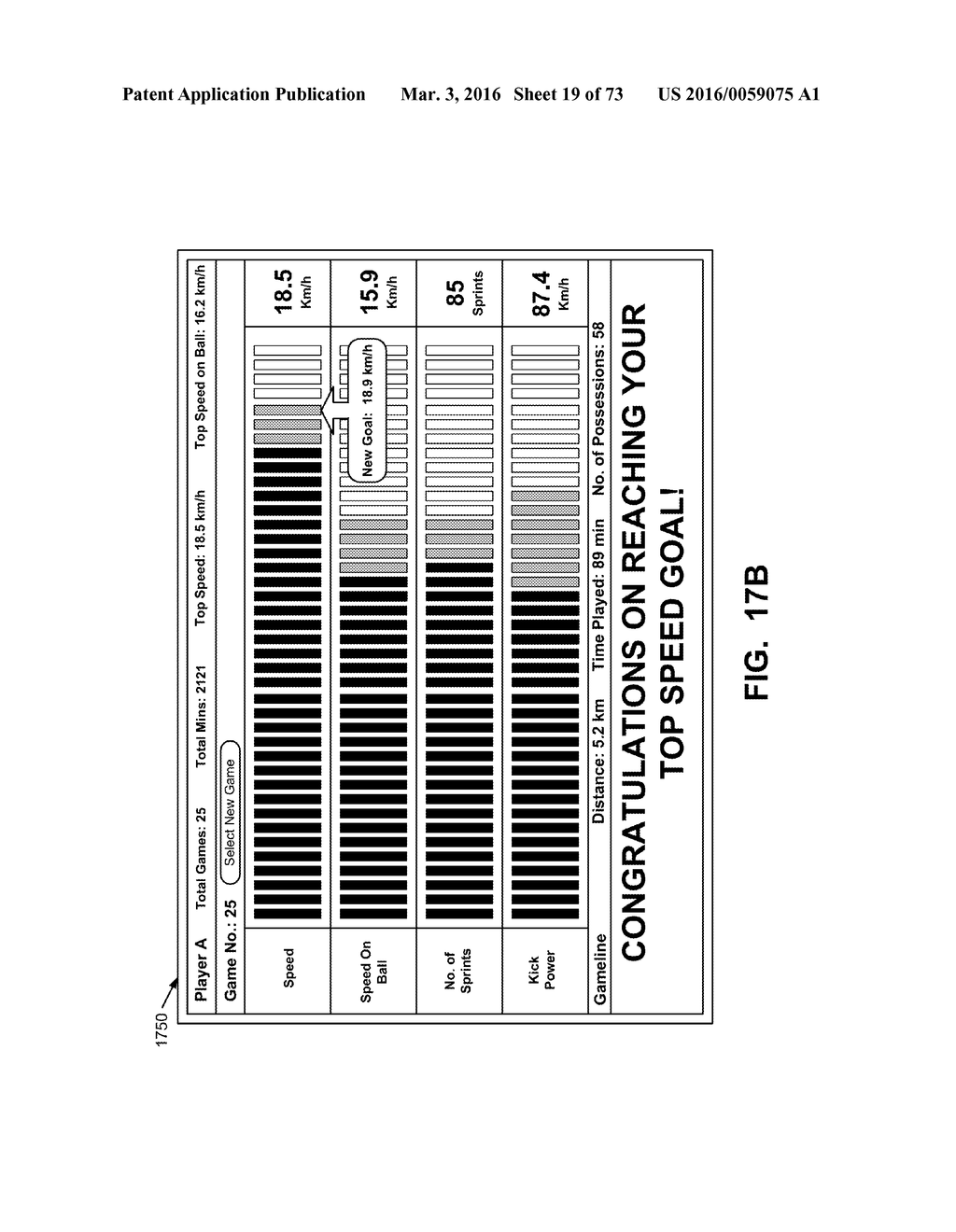 Athletic Performance Monitoring Systems and Methods in a Team Sports     Environment - diagram, schematic, and image 20