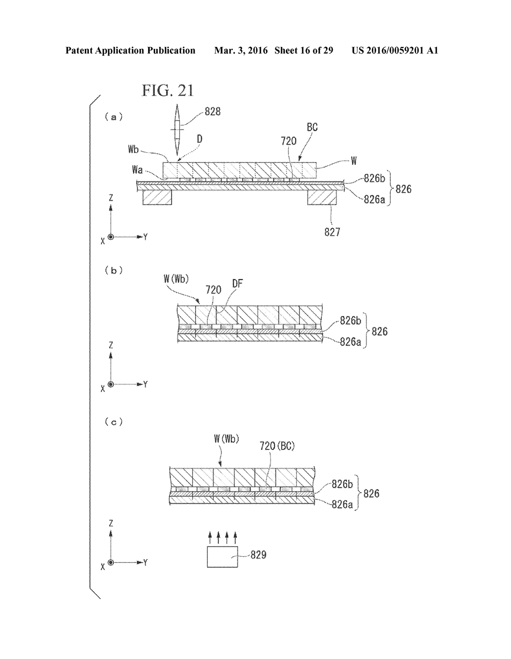 BIOCHIP FIXING METHOD, BIOCHIP FIXING DEVICE, AND SCREENING METHOD FOR     BIOMOLECULE ARRAY - diagram, schematic, and image 17