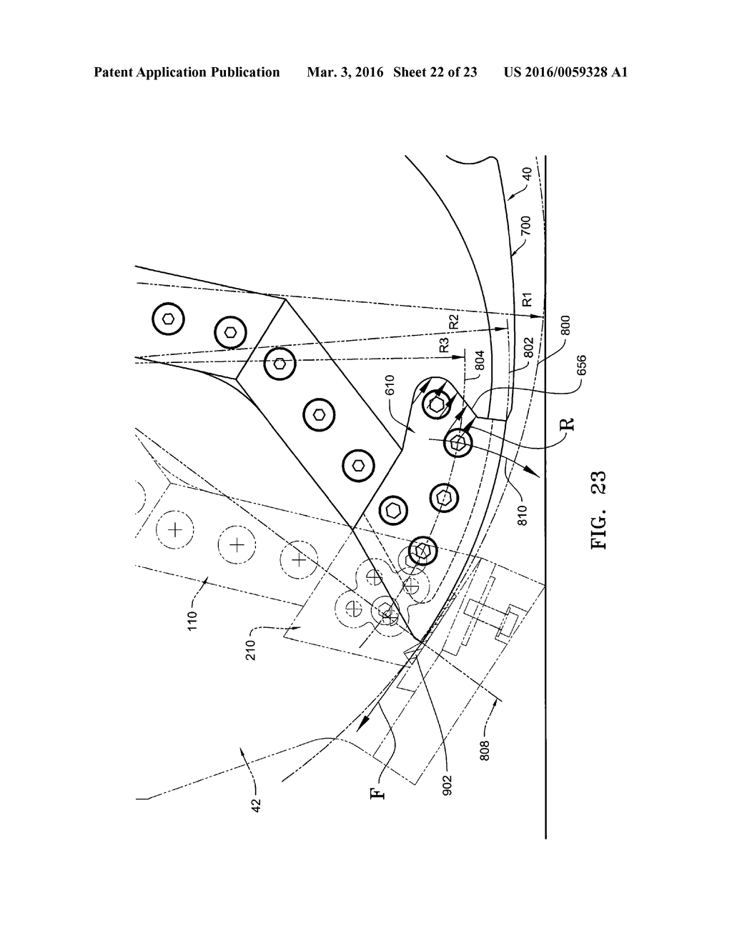 DEMOLITION SHEAR AND DEMOLITION SHEAR PIERCING TIP INSERT AND NOSE     CONFIGURATION - diagram, schematic, and image 23