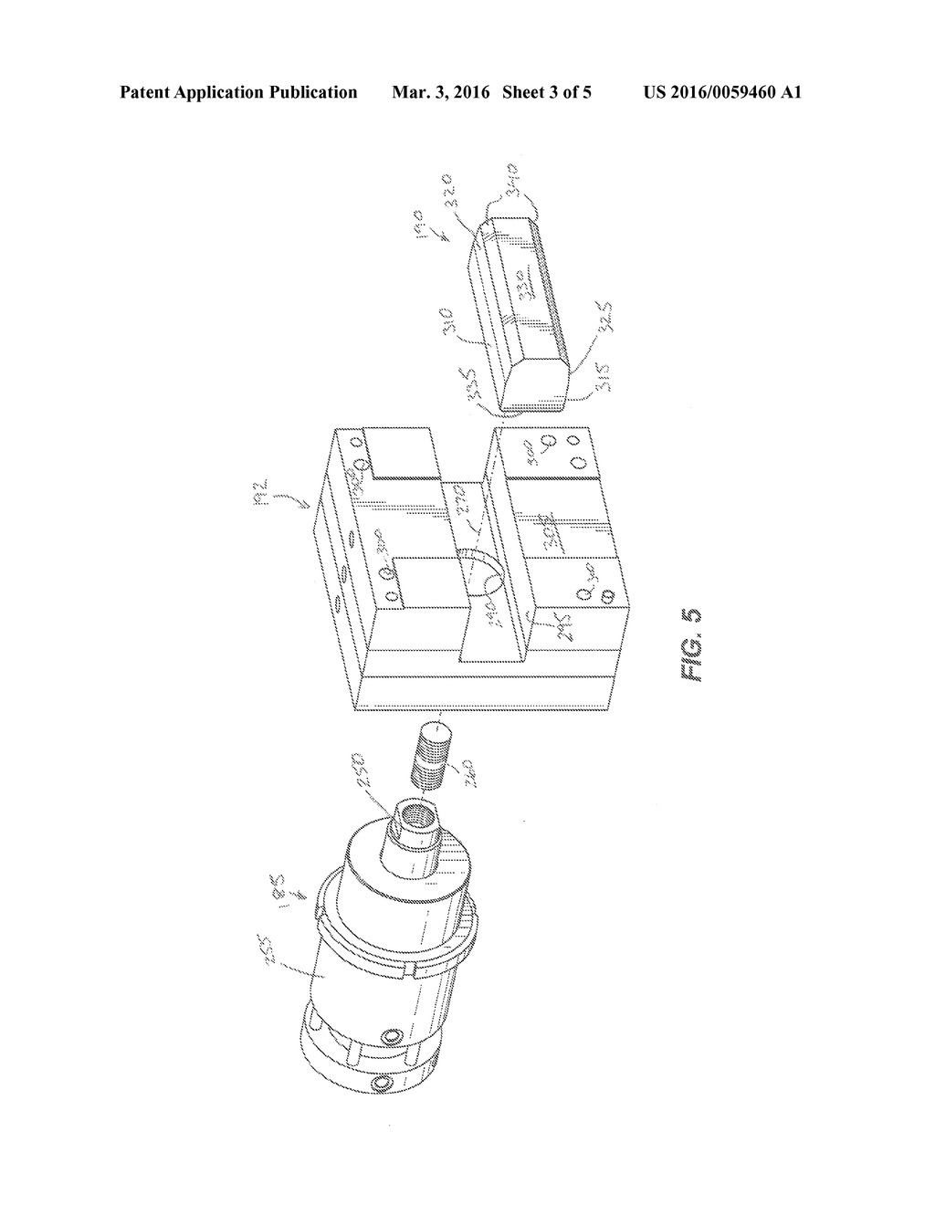 LOCKING MECHANISM FOR AN INJECTION MOLD - diagram, schematic, and image 04