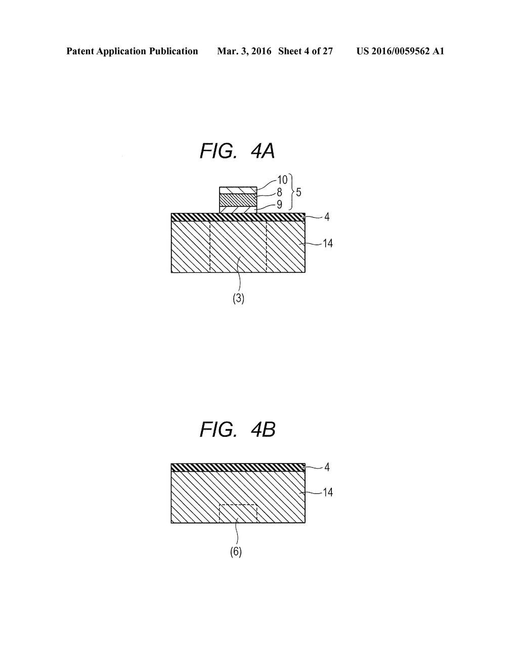 METHOD OF MANUFACTURING ELEMENT SUBSTRATE - diagram, schematic, and image 05