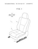 SLIDE RAIL OF VEHICLE SEAT diagram and image