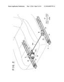 SLIDE RAIL OF VEHICLE SEAT diagram and image