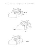 ADHESIVE CLAMP FOR CLOSING A BAG diagram and image