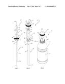 SPOUT ASSEMBLY FOR CONVERTING PREPACKAGED BEVERAGE CONTAINERS diagram and image