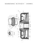 SPOUT ASSEMBLY FOR CONVERTING PREPACKAGED BEVERAGE CONTAINERS diagram and image