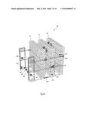 STORAGE SYSTEM USING LIFTING MECHANISM FOR COLLECTING CONTAINERS IN     DESIRED SEQUENCE diagram and image