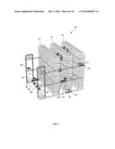 STORAGE SYSTEM USING LIFTING MECHANISM FOR COLLECTING CONTAINERS IN     DESIRED SEQUENCE diagram and image