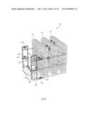 STORAGE SYSTEM USING LIFTING MECHANISM FOR COLLECTING CONTAINERS IN     DESIRED SEQUENCE diagram and image