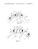 CONVEYOR BELT MODULE WITH SKEWED DRIVE SURFACES diagram and image