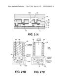 PLANAR CAVITY MEMS AND RELATED STRUCTURES, METHODS OF MANUFACTURE AND     DESIGN STRUCTURES diagram and image