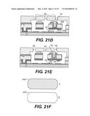 PLANAR CAVITY MEMS AND RELATED STRUCTURES, METHODS OF MANUFACTURE AND     DESIGN STRUCTURES diagram and image