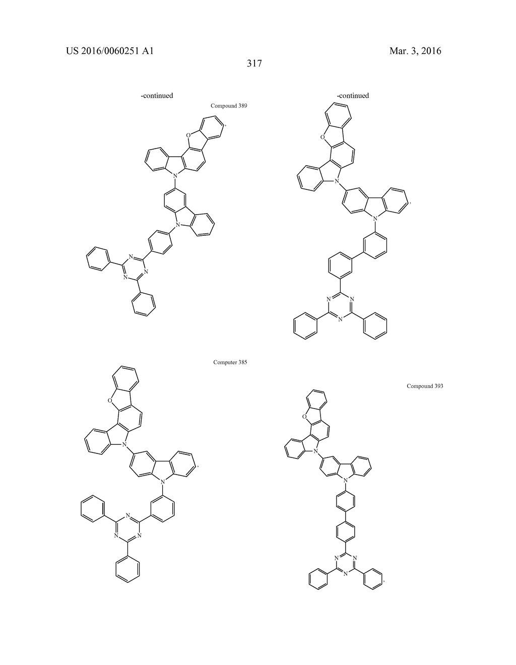 ORGANIC ELECTROLUMINESCENT MATERIALS AND DEVICES - diagram, schematic, and image 321