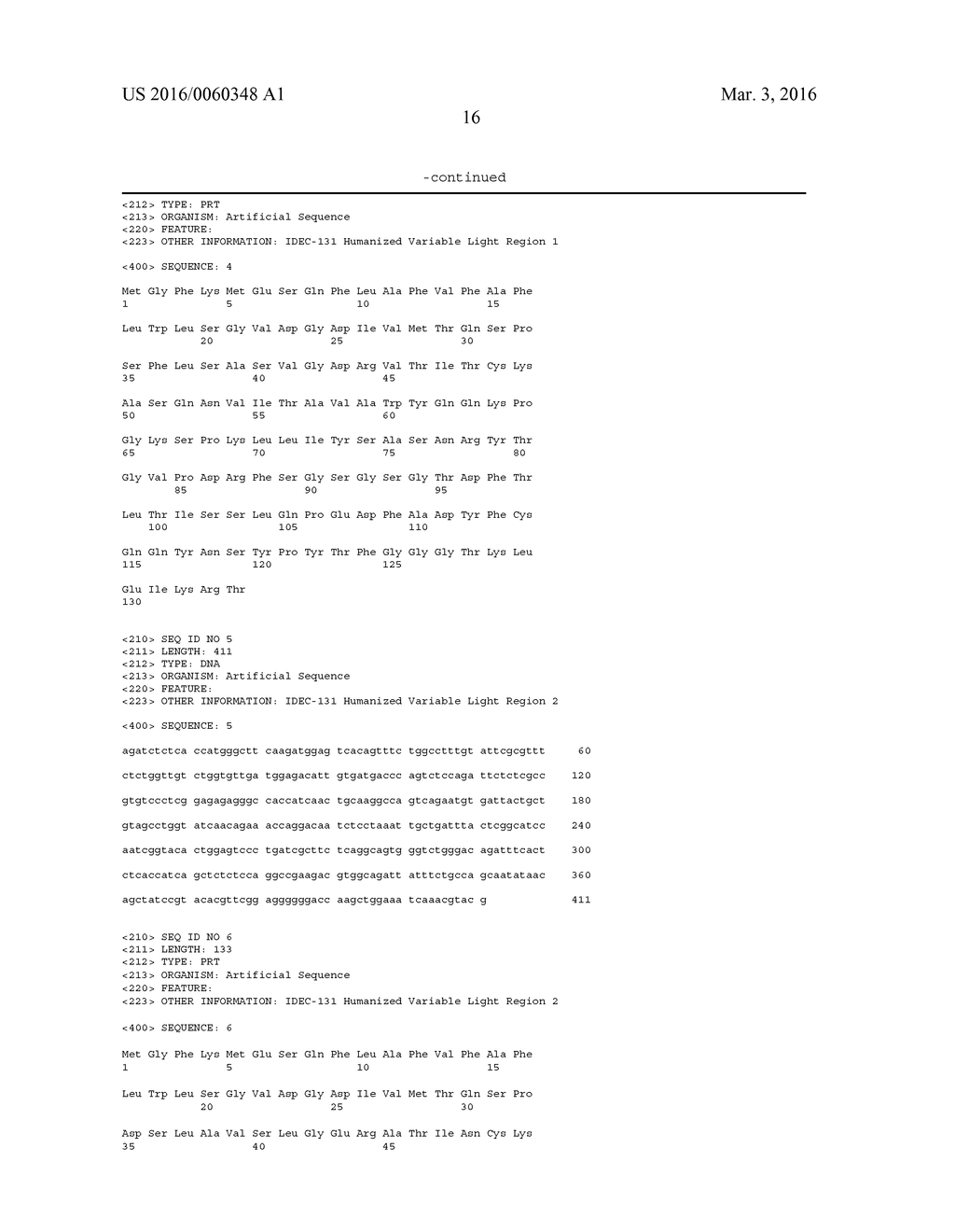 ANTI-CD154 ANTIBODIES HAVING IMPAIRED FcR BINDING AND/OR COMPLEMENT     BINDING PROPERTIES AND USE IN THERAPY - diagram, schematic, and image 41