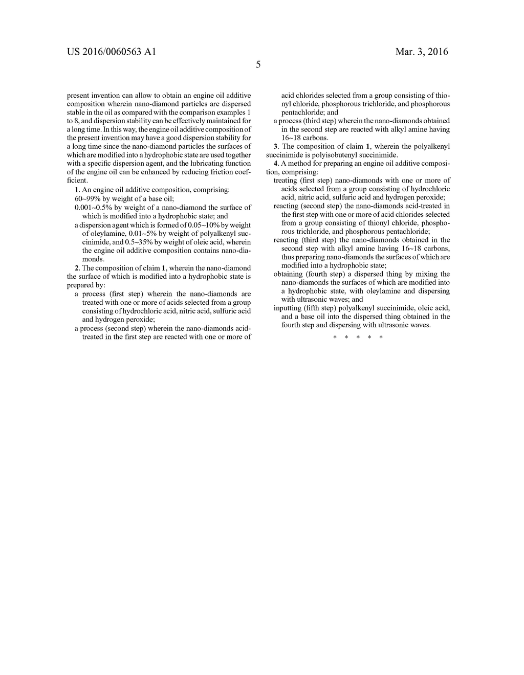 ENGINE OIL ADDITIVE COMPOSITION COMPRISING NANODIAMOND AND METHOD FOR     PREPARING SAME - diagram, schematic, and image 11