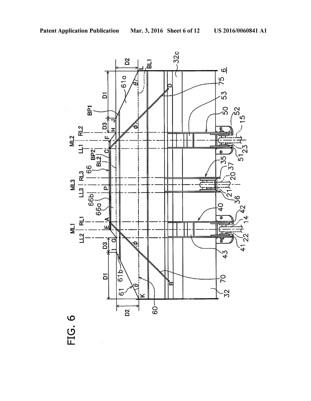 BUCKET FOR WORK VEHICLE, AND WORK VEHICLE EQUIPPED WITH BUCKET - diagram, schematic, and image 07