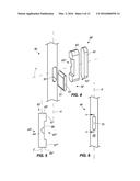 CONCEALABLE HINGE FOR THE CONTROLLED ROTATABLE MOVEMENT OF A DOOR, IN     PARTICULAR A REINFORCED DOOR diagram and image