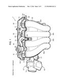 INTAKE MANIFOLD STRUCTURE FOR ENGINE diagram and image