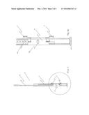 LOCKING DEVICE FOR TELESCOPABLE FURNITURE COLUMN diagram and image