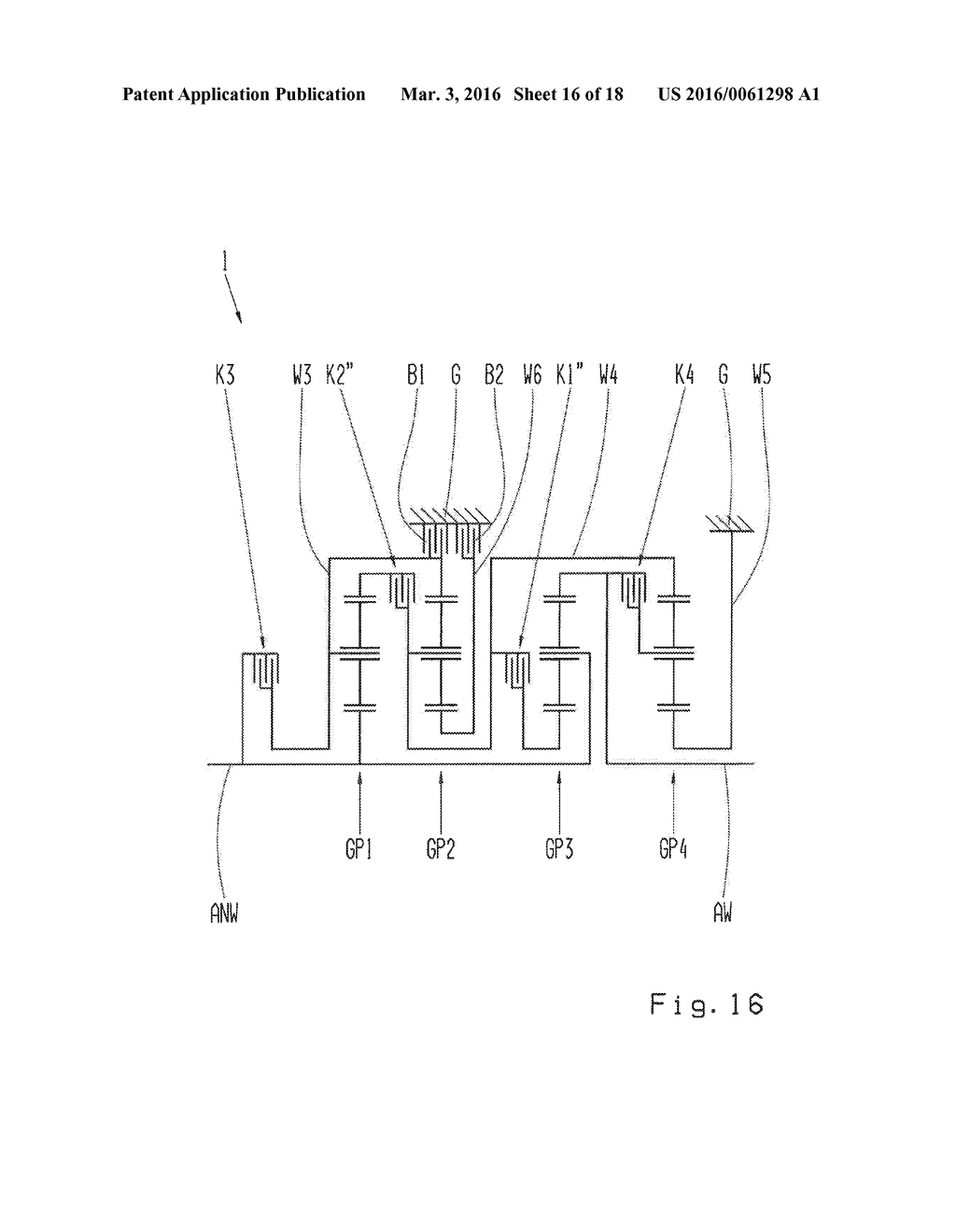 Transmission for a Motor Vehicle - diagram, schematic, and image 17