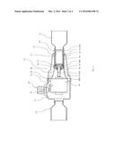 AXIAL VALVE WITH STATIONARY ELEMENT diagram and image