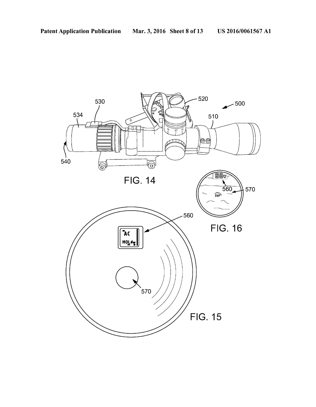 ACCESSORY DISPLAY FOR OPTICAL SIGHTING DEVICES - diagram, schematic, and image 09