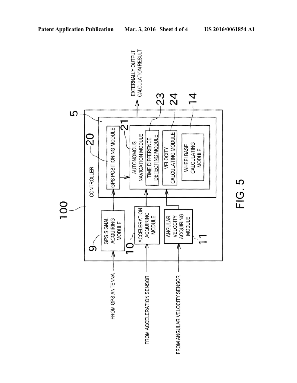 METHOD AND DEVICE FOR CALCULATING VELOCITY - diagram, schematic, and image 05