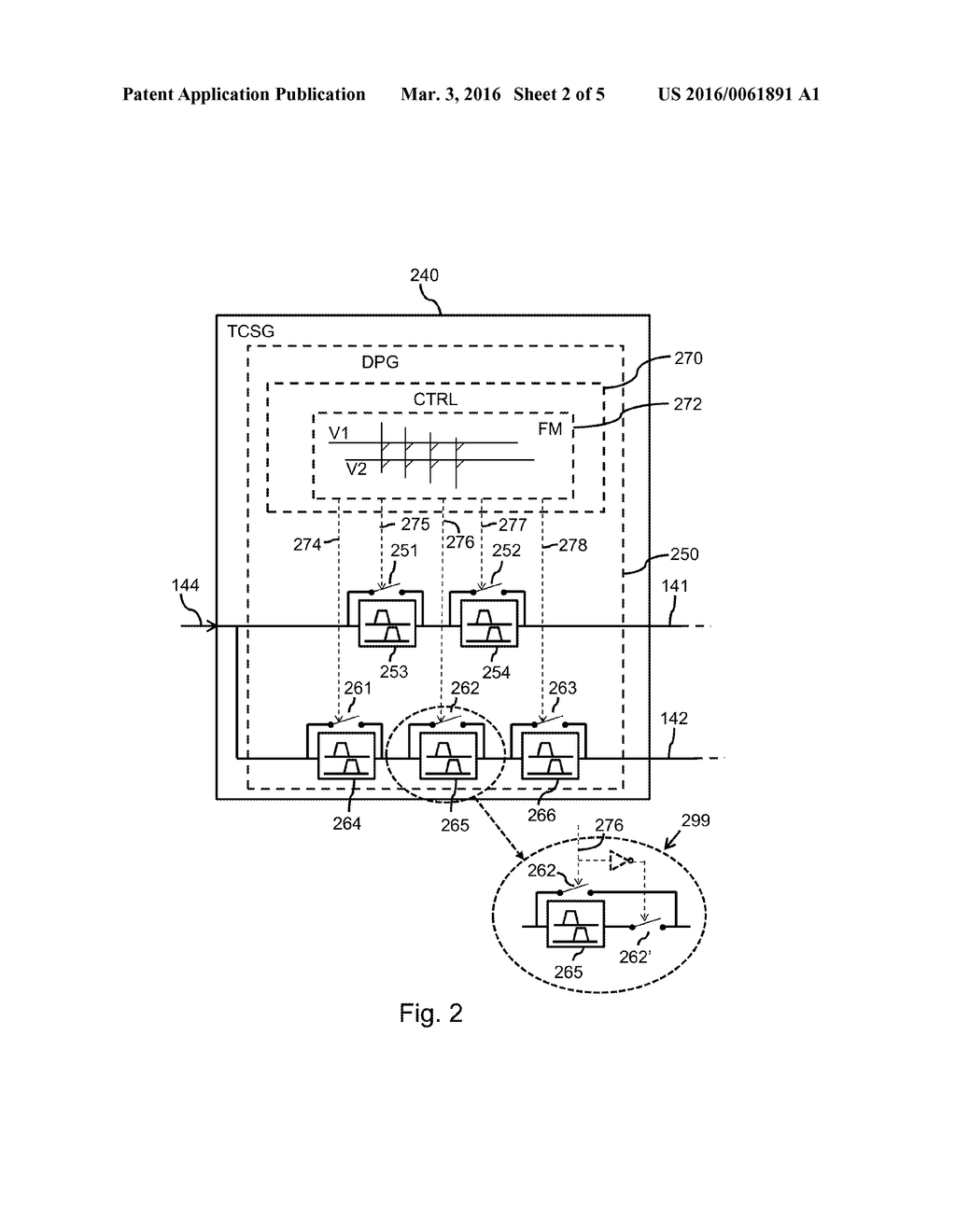 MIXED MODE INTEGRATED CIRCUIT, METHOD OF PROVIDING A CONTROLLABLE TEST     CLOCK SIGNAL TO A SUB-CIRCUITRY OF THE MIXED-MODE INTEGRATED CIRCUIT AND     METHOD OF DETECTING CURRENT PATHS CAUSING VIOLATIONS OF ELECTROMAGNETIC     COMPATIBILITY STANDARDS IN THE MIXED MODE INTEGRATED CIRCUIT - diagram, schematic, and image 03