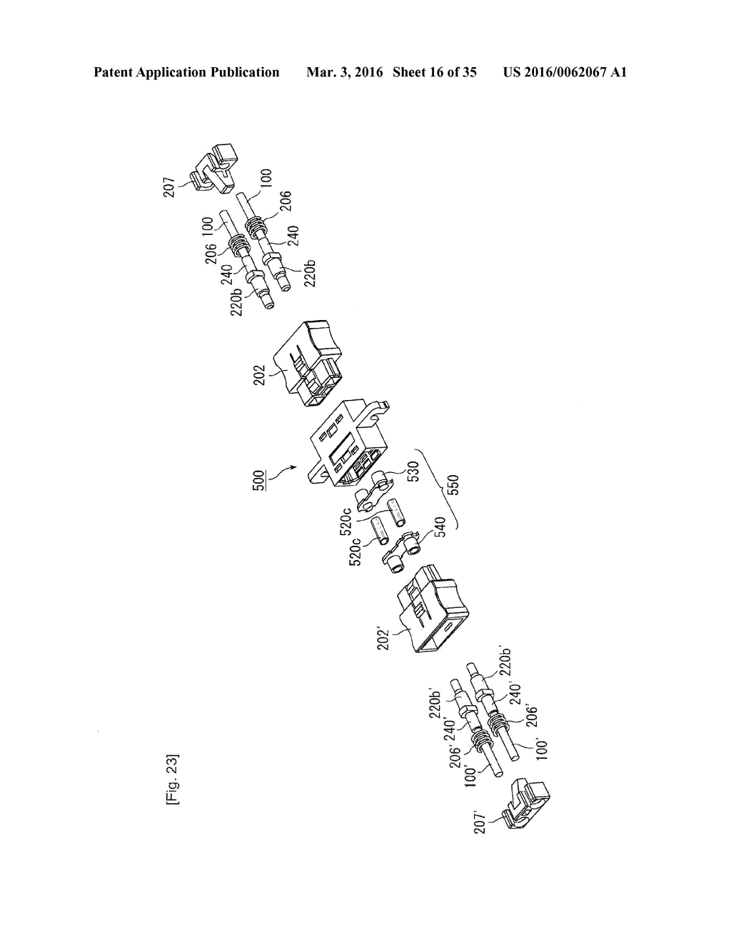 OPTICAL CONNECTOR APPARATUS - diagram, schematic, and image 17