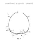 HAIRBAND AND METHOD OF MANUFACTURE INCLUDING A SINGLE MOLD WITH OPTICAL     LENS INSERTS diagram and image