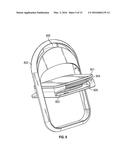 FOLDABLE EYEGLASSES AND CASE diagram and image