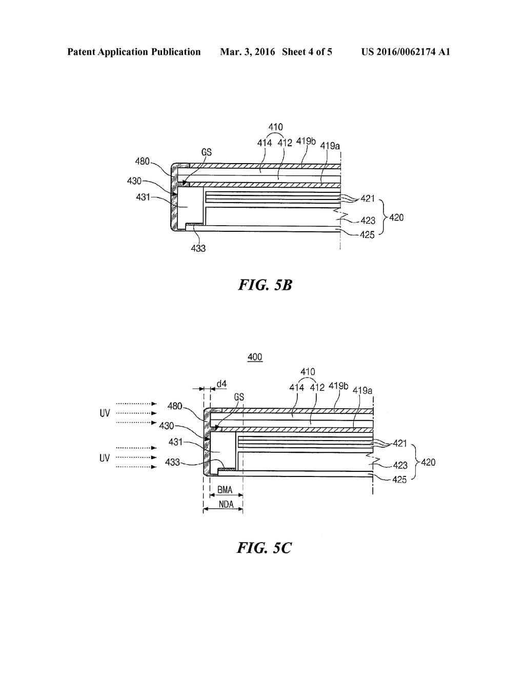 DISPLAY DEVICE AND METHOD OF FABRICATING THE SAME - diagram, schematic, and image 05